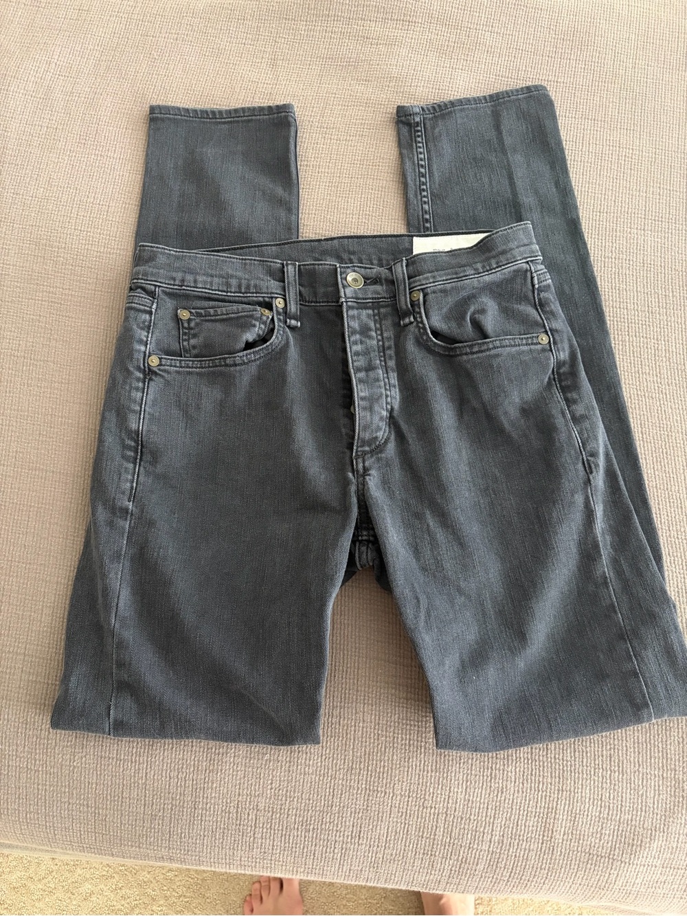 Rag & Bone Black Skinny Jeans